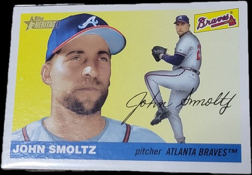 2004 Topps Heritage John Smoltz Atlanta Braves #437 SP NM