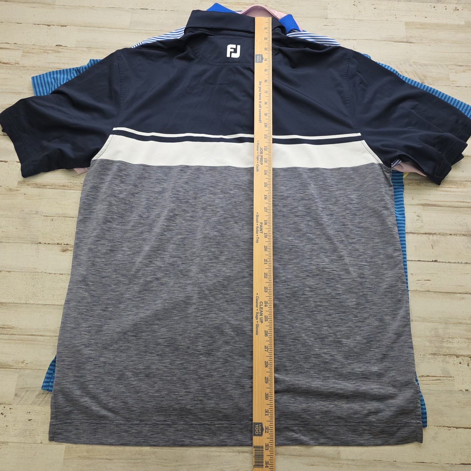 Men's XL Golf Polo Shirt Lot (5) - Footjoy Nike Peter Millar Under Armour Logos thumbnail 9