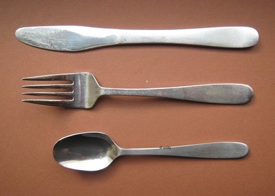 $$  SAS SCANDINAVIAN AIRLINES  Theresia  SET First Class FC cutlery 90er Jahre