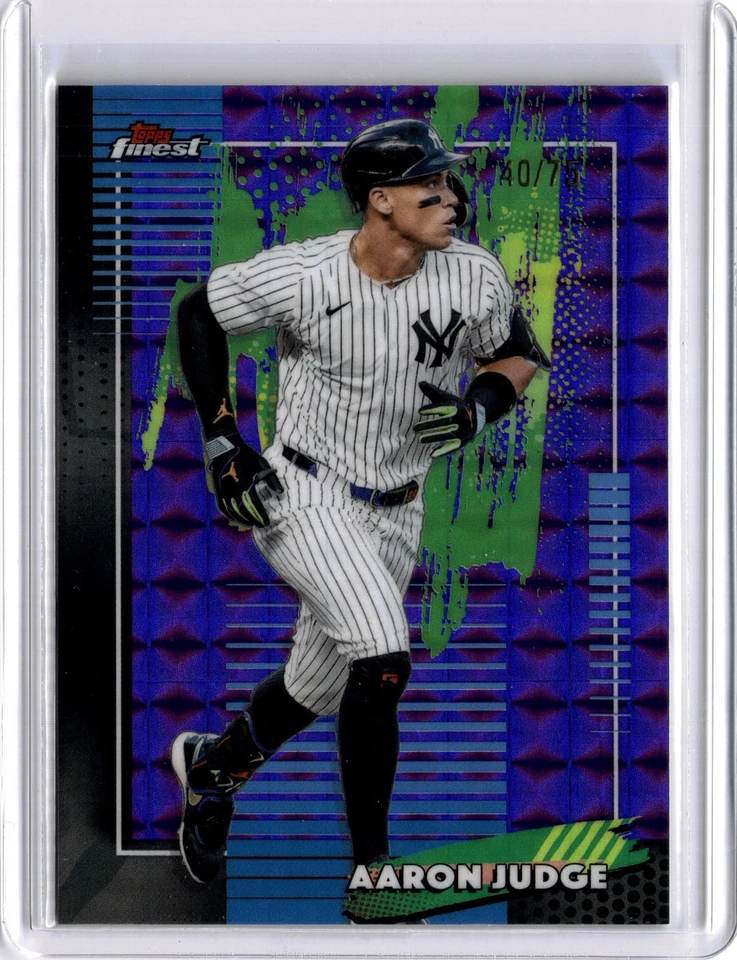 Aaron Judge /75 - New York Yankees - Topps MLB Finest 2026 - Bild 1 von 2