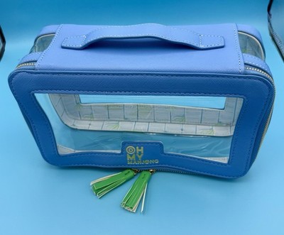 OH MY MAHJONG Blue Tile Storage Bag