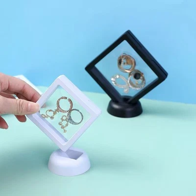 Présentoir 5/10PCS Transparent Bijouterie Boitier Polyvalent Boîte de Rangement - Photo 1/4