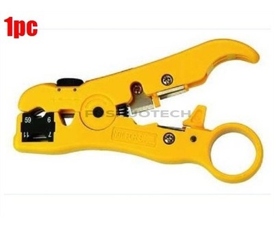 Rotary Coax RG59 RG6 RG7 RG11 Stripper Tool Coaxial Cable Cutter Ic New mp #qo