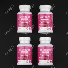 Capsules Rosabella Supports Blood Pressure 60Ct Organic Beet Root Powder 1-4pcs