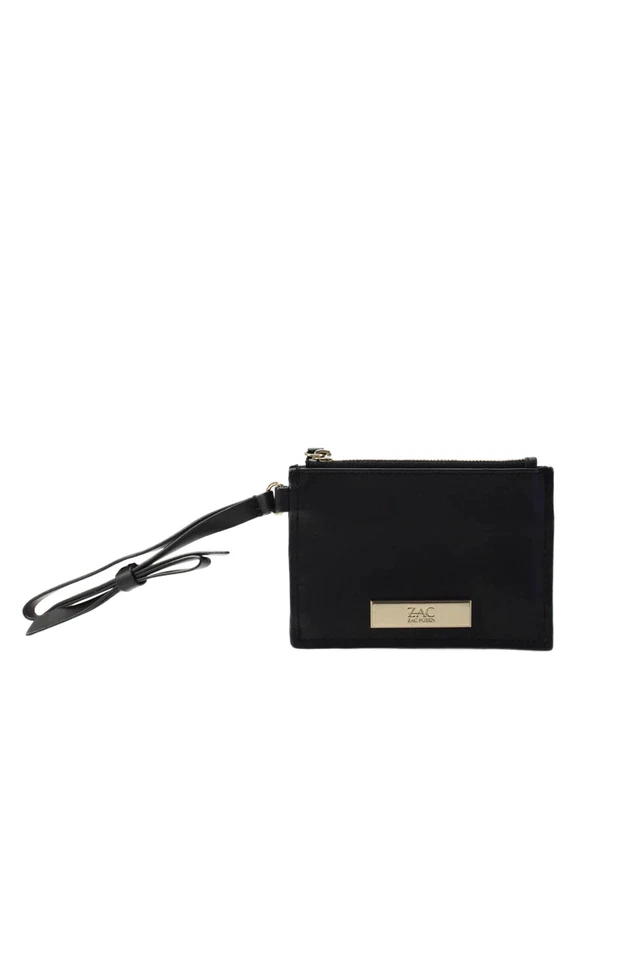 ZAC Zac Posen Womes Multi-Pocket Zip Up Wristlet Wallet Black - Image 3 of 4