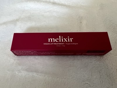 Melixir Vegan Lip Treatment - Sheer Tinted Balm for Instant 4. Berry  0.5 oz