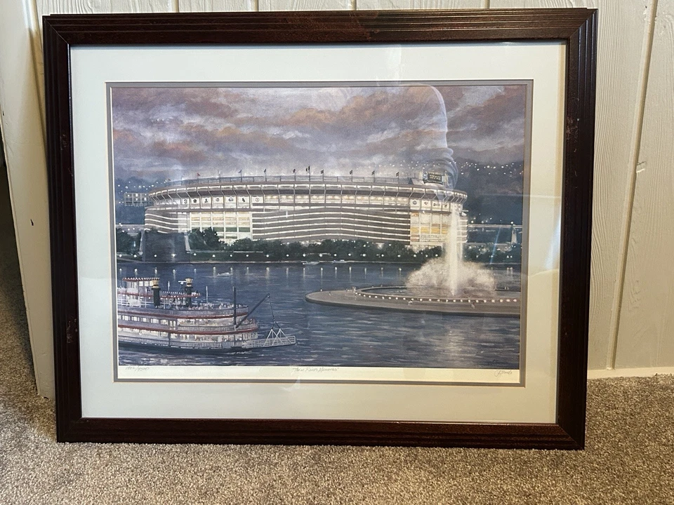 Pittsburgh Pirates Stadium Prints!  Forbes Field-Three Rivers Stadium-PNC Park - Image 2 of 3