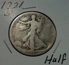 1921-S Walking Liberty Half Dollar Circulated