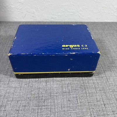 ARGUS SANDMAR C-3 WIDE ANGLE L 35mm F: 4.5 LENS W/ 35/55mm VIEWFINDER- IN BOX