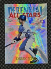Derek Jeter 2000 Topps Perennial All-Stars Insert #PA2 HOF New York Yankees
