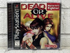 Dead Or Alive Sony PlayStation PS1 Complete CIB Registration Card Tested Clean