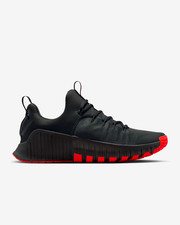Nike Free Metcon 6 Men's Trainers in Dark Smoke Grey/Bright Crimson/Black