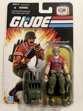 Brand New Sealed Hasbro G.I. Joe Missile Specialist Sgt Bazooka 25th Anniversary