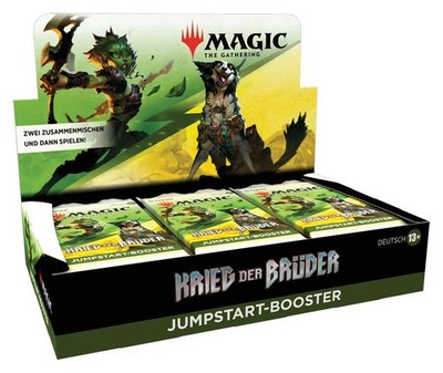 Krieg der Brüder Jumpstart Booster Display - Deutsch - Magic the Gathering MTG