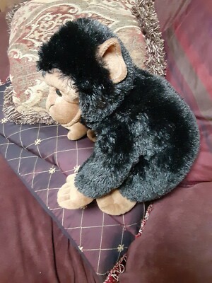 Stuffed Ape Monkey Chimp Chimpanzee Gorilla Aurora Large Size So Soft Cute Toy