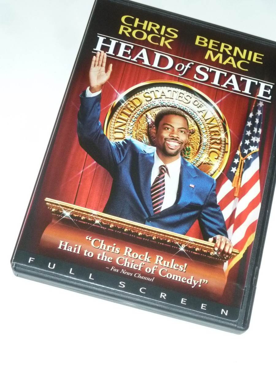 Head of State DVD 2003 comedy movie black US president