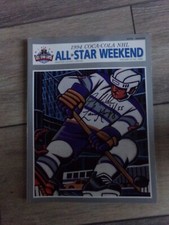 Rare NHL 1994 All Star Program Signed Autograph LARRY MURPHY JOE MULLEN Penguins
