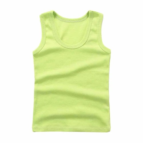 Kids Underwear Boys Vests Children Summer Vest Tops for Girls Solid Tank Top Boy - Picture 27 of 31