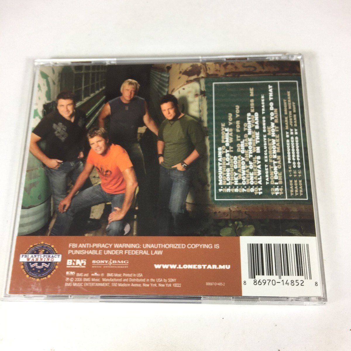 Lonestar - Mountains - 3 Target Exclusive Bonus Tracks - AUDIO CD