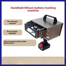 Electric Marking Machine Portable Steel Plate Mould Flange Metal Engraving