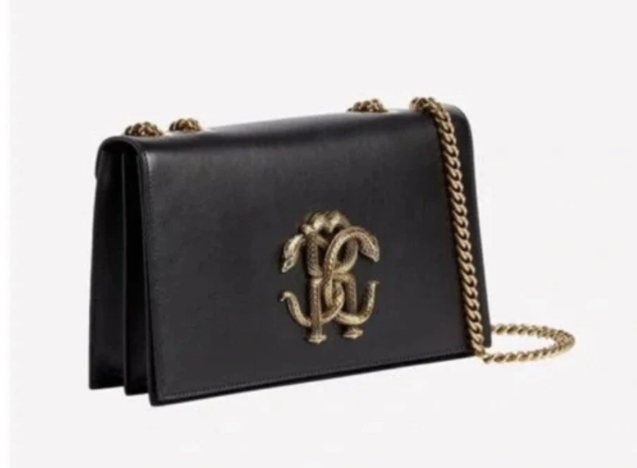 Roberto Cavalli Bag Mirror Snake mediun Shoulder