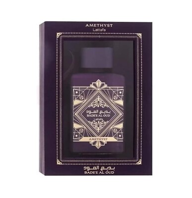 Lattafa Bade'e AL Oud For Glory Amethyst EDP Liquid Perfume For Unisex  100ml**