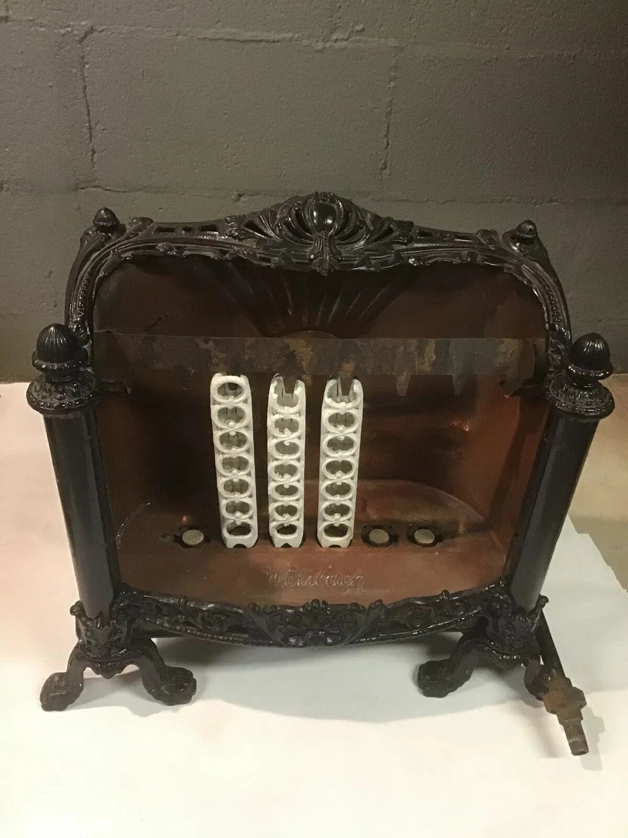 Antique Victorian Welsbach Gas Radiant Heater W/ Elements 22 X 8 X 8 1/2” |  eBay