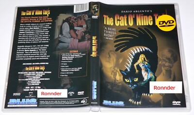 The Cat O' Nine Tails (1971) DVD - RC 0 - Blue Underground - kein dt. Ton -