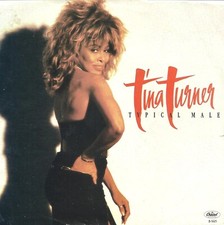 Tina Turner-Typical Male/Don't Turn-45 RPM-PS-single-soul-vinyl-Capitol 5615-NM