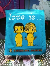 Figurine Panini Love Is - factory sealed booster pack 1977 vintage rare