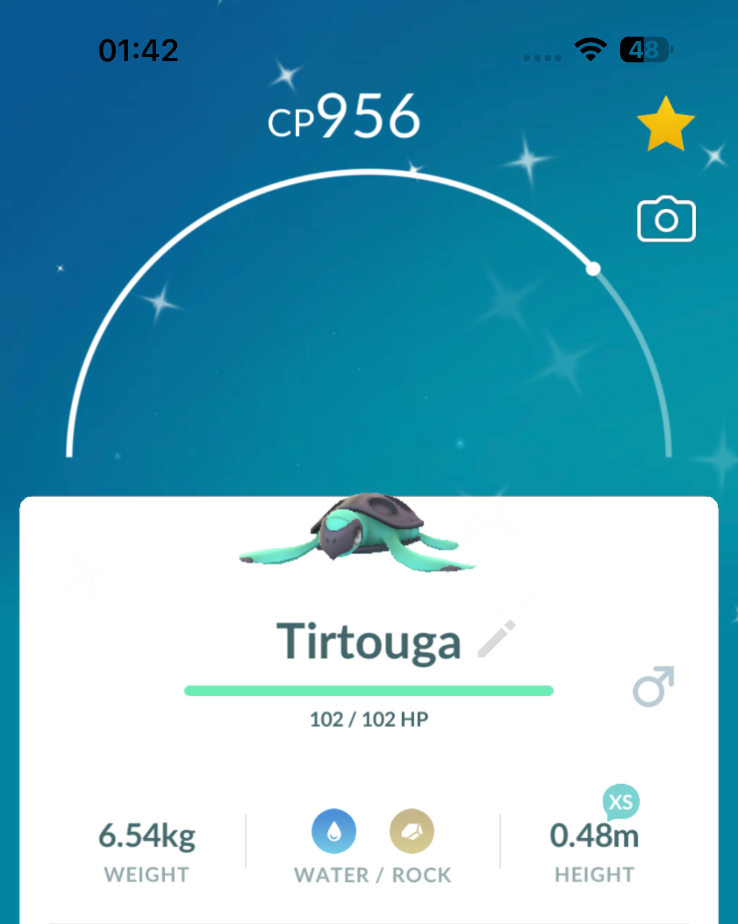 Pokémon Go Trade Shiny Tirtouga - (REGISTERED/Ultra Friends