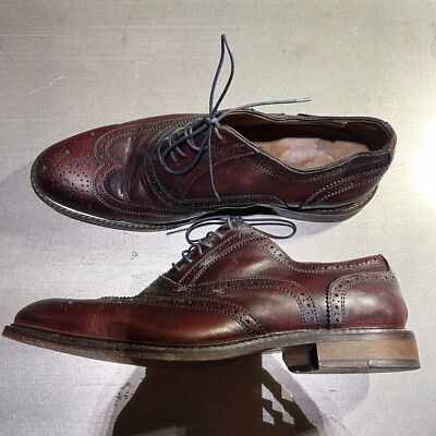 Mercanti Fiorentini Shoes Mens Sz 9 M Brown Oxford Made in Italy Leather 6650 mercanti fiorentini products for sale | eBay main image 3