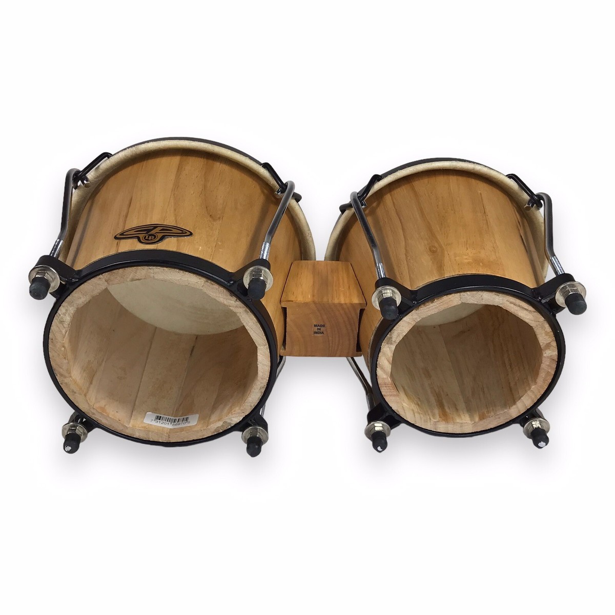 スタンドつき LP ボンゴ CPシリーズ COSMIC PERCUSSION Cosmic Percussion Bongo Drums CP By LP 8” & 7” Wood Burlap