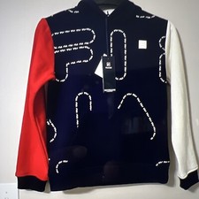 Fila Boys Colorblock Hoodie Sweater Size Medium M 