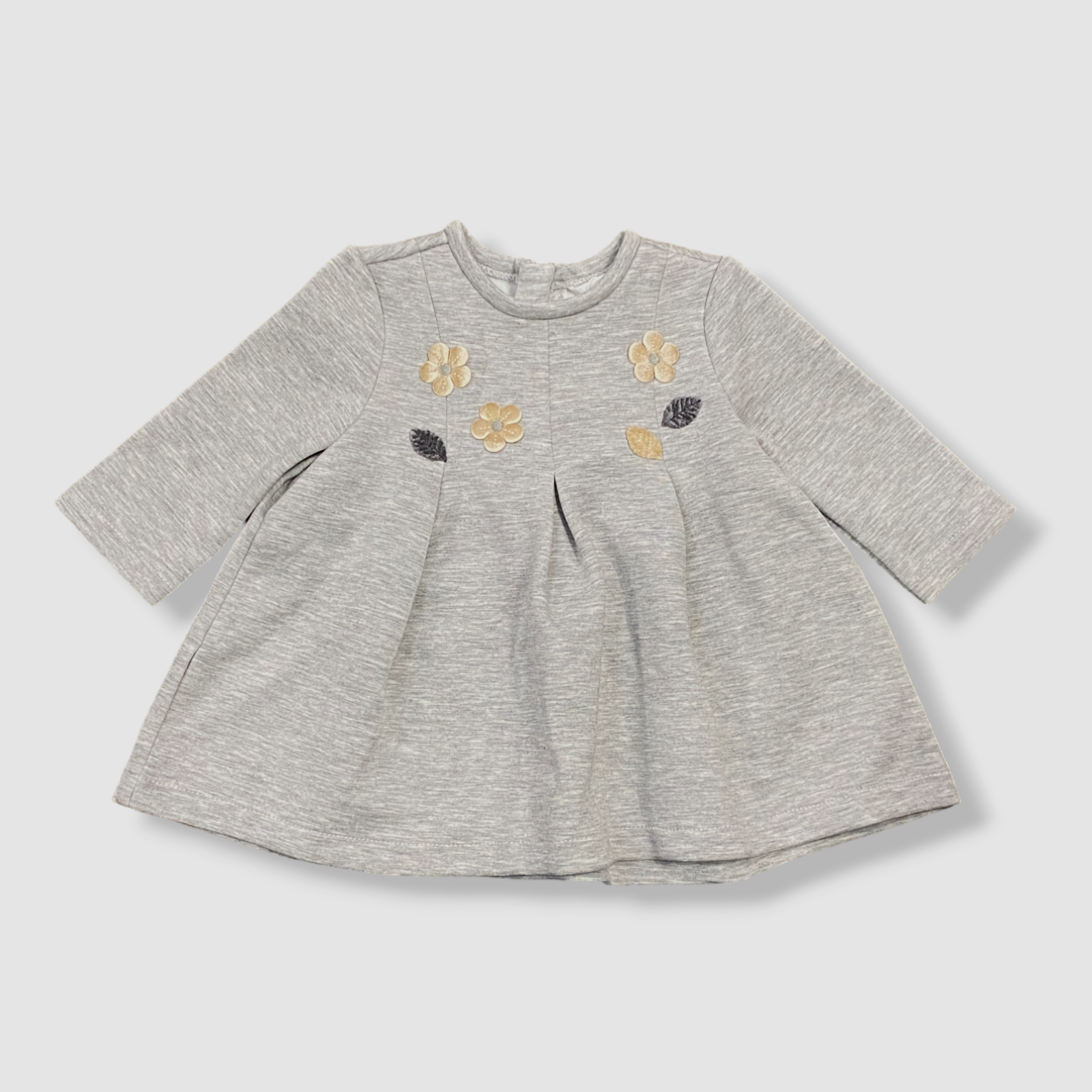 MARS BABY DRESS - GREY