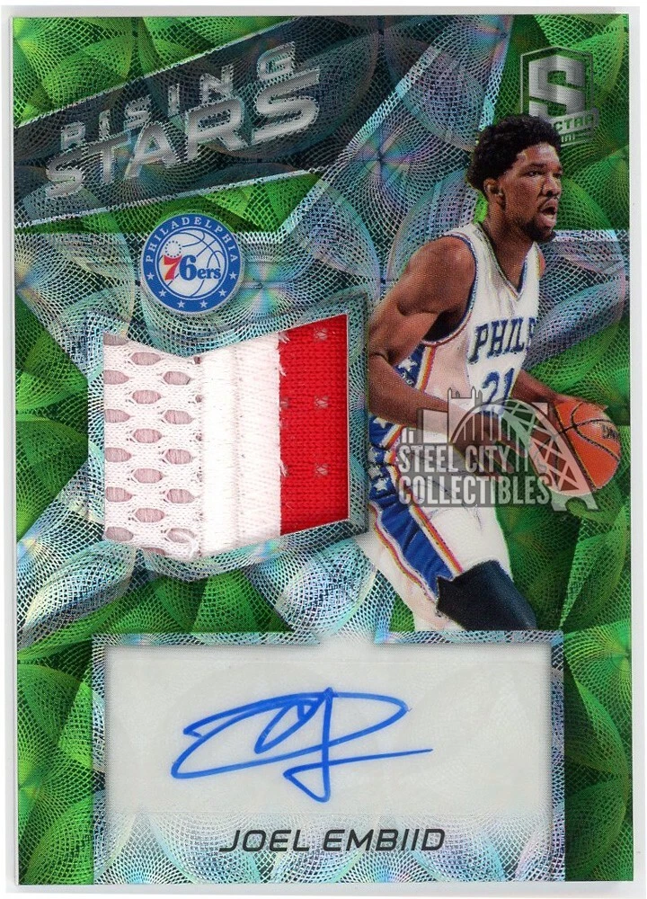 Joel Embiid Basketball Sports Trading Cards & Accessories