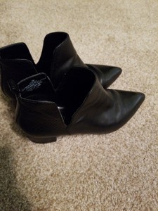 nine west booties black
