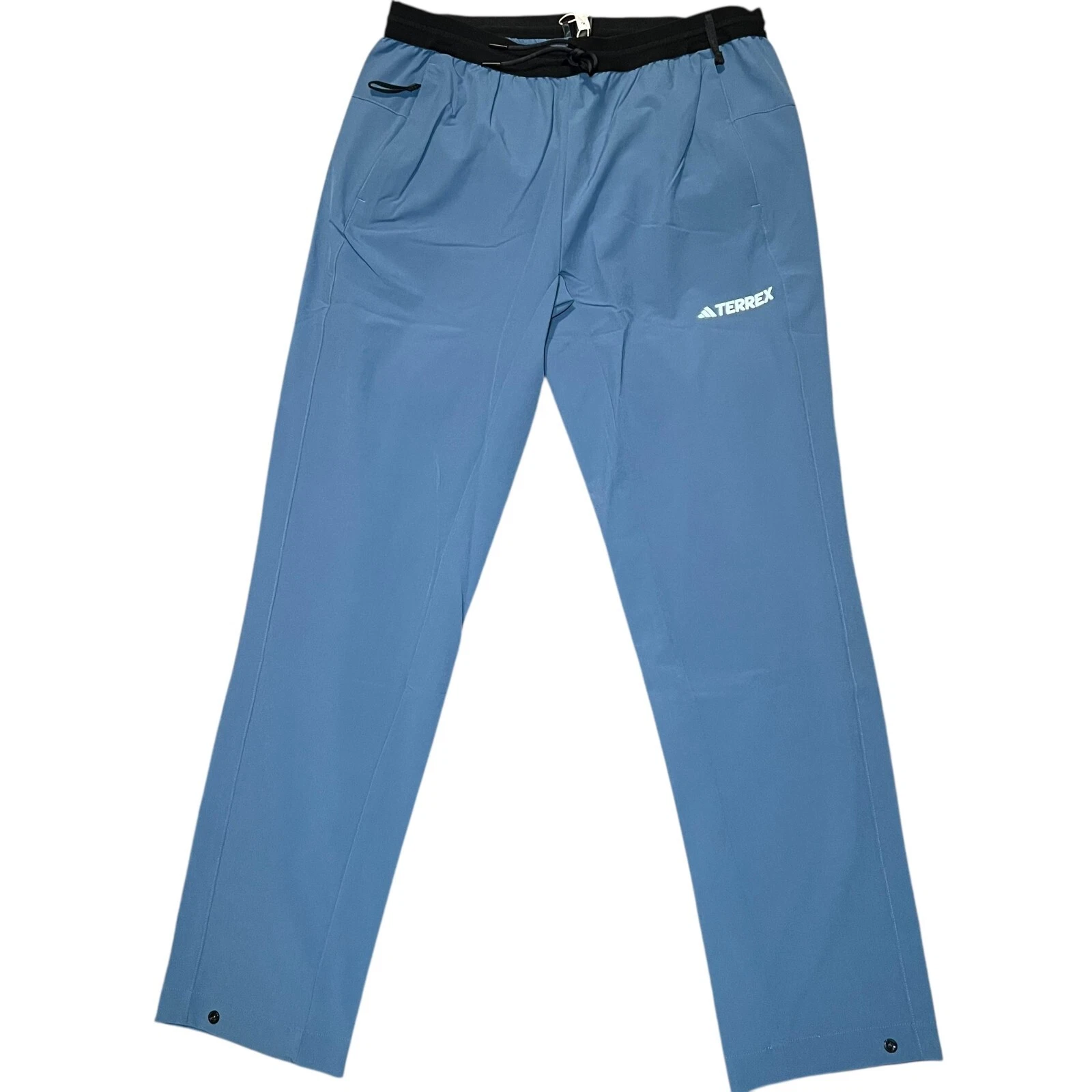 adidas Men's Terrex Liteflex Hiking Pants Blue HZ9041 Sz L New w/Tags
