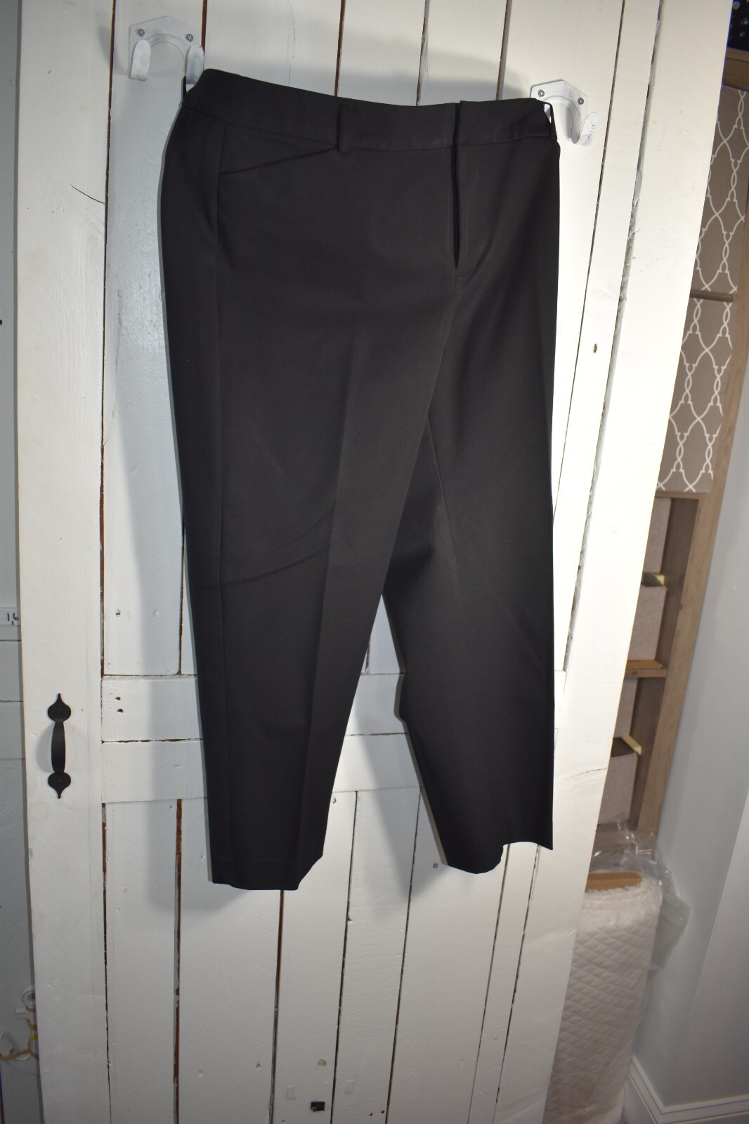Womens Charter Club Pant Shop Black Slacks Size 10, Pre-Owned (W10-25, w3)