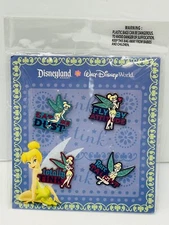 Disney 4 Pin Tinkerbell Set 2010 Eat My Dust Fly By Totally Tink tinker NEW #P#