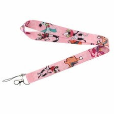 Aaahh  Real Monsters Cartoon Series Characters Themed Pink ID Holder Lanyard
