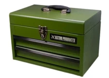 ASTRO PRODUCTS compact tool box moss green limited color Two tiers From Japan