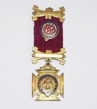 Orden Freimaurer Bijou Loge Nr. 4215 Medallie Earl of Coventry 23.01.1947