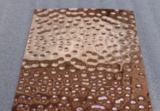 Hammered Copper Sheet -  Copper 0.7mm - Many Sizes -  Free Express Shipping