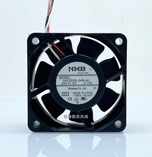 NMB 06025SS-24N-AL DC24V 0.11A 3-Wire 6CM Inverter Cooling Fan