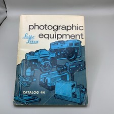 Vintage 1971 Leitz Leica Photographic Equipment Catalog Number 44