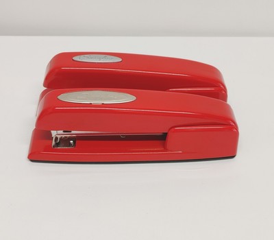 Swingline 747 Business Stapler Rio Red Metal Lot Of 2 