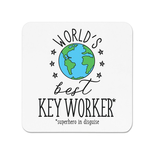World's Best SchlüSsel Arbeiter KüHlschrankmagnet Worlds Favorit Superheld Funny-image
