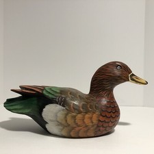 11 Duck Decoy Figurine Rustic Lodge Cabin Farmhouse Lake House Decor Flaw