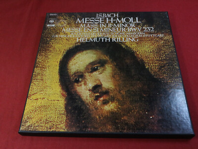 Bach  MESSE H-MOLL  Rilling - CBS 79307 Germany 3 LP-Box sehr gut